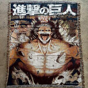 Attack On Titans Woven Tapestry Blanket